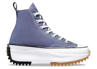 Pre-owned Converse Run Star Hike Platform (women's) Sneakers In Slate Lilac/black/white In Multi