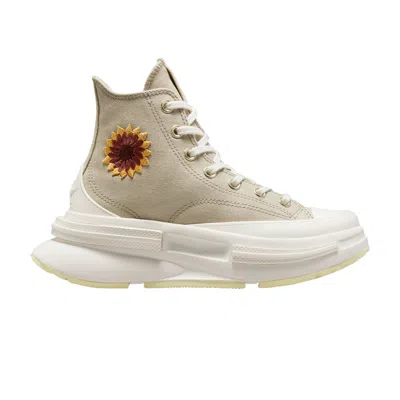 Pre-owned Converse Run Star Legacy Cx Platform High 'festival Florals' In Grey