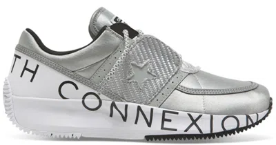 Pre-owned Converse Run Star Low Faith Connexion (women's) Sneakers In Harbour Mist/black In Multi