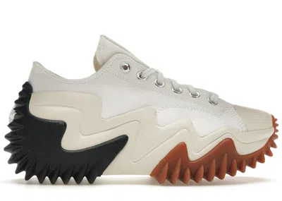 Pre-owned Converse Run Star Motion Ox Sneakers In White/black/egret