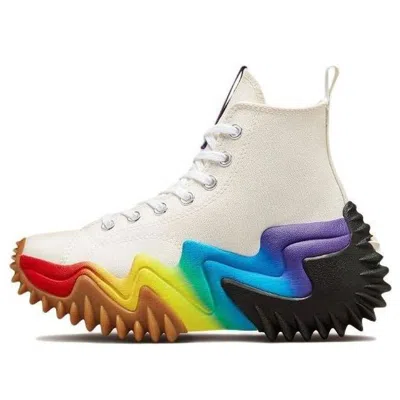 Converse Run Star Motion Platform High 'pride' In White