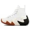 Converse Run Star Motion Chunky-sole Canvas Trainers In White