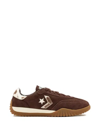 Converse Run Star Sneakers In Brown