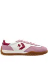 Converse Run Star Suede Sneakers In Pink