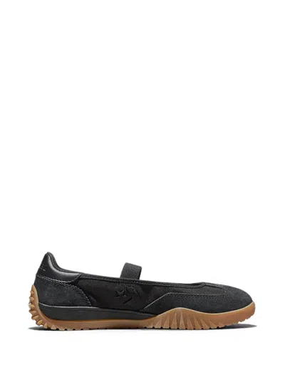 Converse Run Star Trainer Ballet Flats In Black
