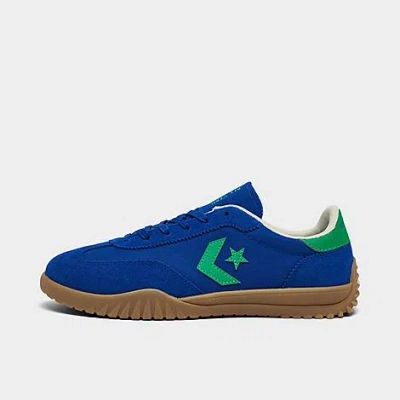 Converse Run Star Trainer Casual Shoes In Blue/apex Green/egret