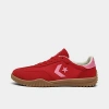 Converse Logo Lacing Sneakers In Red/pink/egret