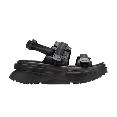 Pre-owned Converse Run Star Utility Cx Sandal 'triple Black'