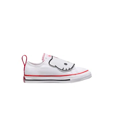 Pre-owned Converse Sanrio X  Chuck Taylor All Star Td 'hello Kitty' | White | Infant Size 8