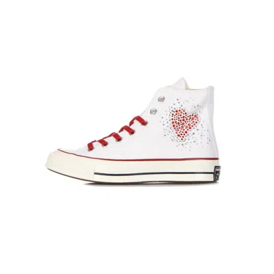 Converse Scarpa Alta Donna Ct 70 Canvas Ltd Crystal Red Heart