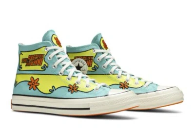Pre-owned Converse Scooby-doo X Chuck 70 High The Mystery Machine 169072c In Pool Blue/sulfur Spring/egret