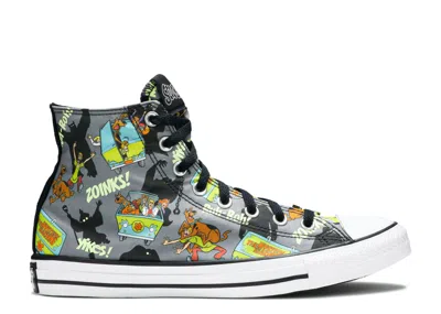 Converse Scooby-doo X  Chuck Taylor All Star High 'chased By Ghosts' In Black