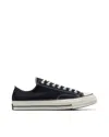Converse Senaker Chuck 70 Vintage Canvas Low Black/black/egret In Black/black/egret