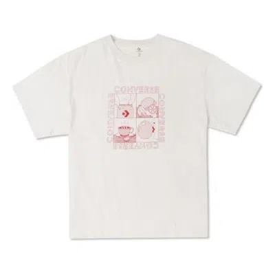 Converse Sensory Graphic T-shirt 'white' In Nude