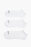 Converse Set 3 Pairs Of Solid Color Socks With All-over Logo