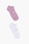 Converse Set Of 2 Stretch Cotton Socks With Contrasting Logo