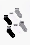 Converse Set Of 6 Pairs Of Socks With Embroidered Logo