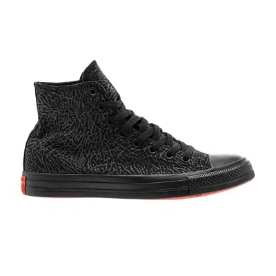 Pre-owned Converse Shoe Palace X Chuck Taylor All Star Hi 'elephant Print' In Black