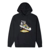 Converse Shoes Printing Fleece Lined Black