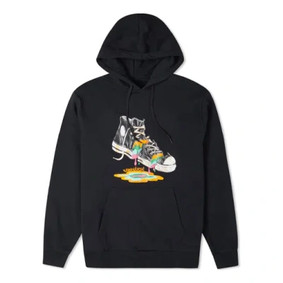 Converse Shoes Printing Fleece Lined Black