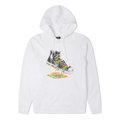Converse Shoes Printing Fleece Lined White