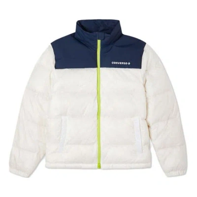 Converse Short Down Jacket 'white Midnight Navy'