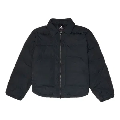 Converse Short Down Puffer Jacket 'black'