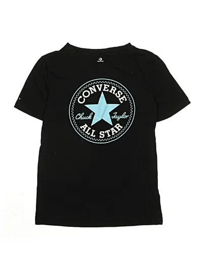 Pre-owned Converse Kids' Short Sleeve T-shirt In Black