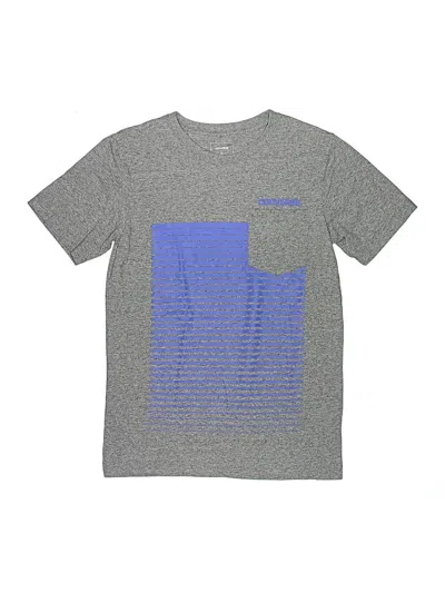 Pre-owned Converse Kids' Short Sleeve T-shirt In Gray