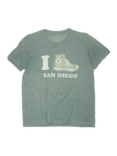 Pre-owned Converse Kids' Short Sleeve T-shirt In Green