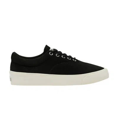 Pre-owned Converse Skid Grip Cons Nubuck Low 'black Egret'