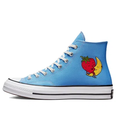 CONVERSE CONVERSE SKY HIGH FARM WORKWEAR X CHUCK 70 HIGH 'STRAWBERRY MOON - UNIVERSITY BLUE'