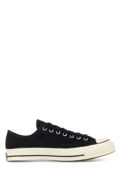 Converse Slate Flannel Chuck 70 Sneakers In Black