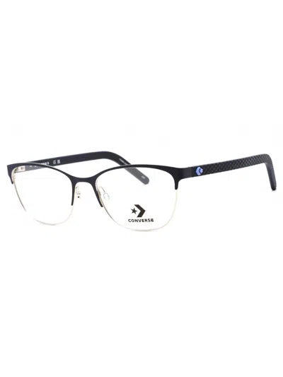 Converse Sleek Mini Rectangular Eyeglasses For Women In Black