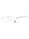 Converse Sleek Rectangular Eyeglasses For Men In Metallic