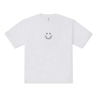 Converse Smiley Short Sleeve T-shirt 'white'