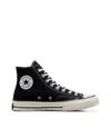 Converse All Star Hi 70 High-top Canvas Trainers In Black/black/egret