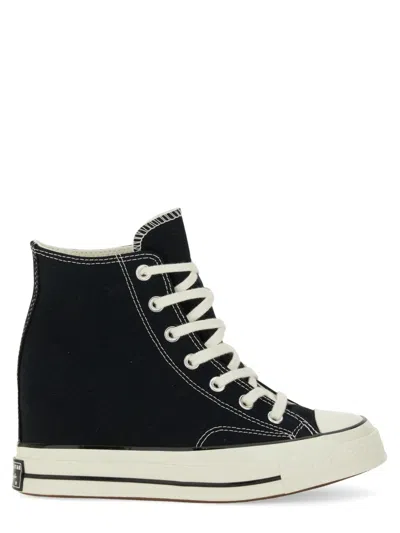 Converse "chuck 70 Wedge" Sneaker In Black