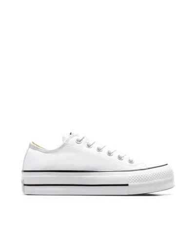 CONVERSE CONVERSE SNEAKER CHUCK TAYLOR ALL STAR PLATFORM CANVAS BIANCO/NERO/BIANCO