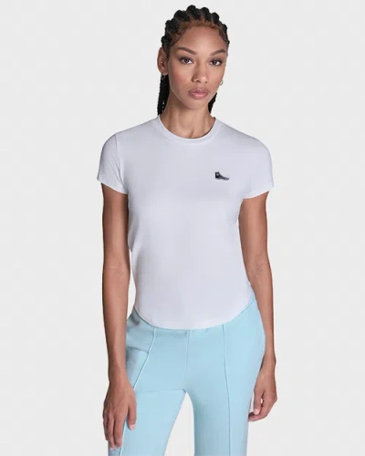 Converse Sneaker Patch T-shirt In White