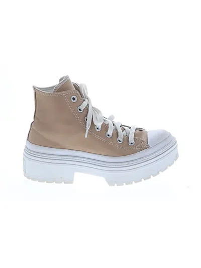 Pre-owned Converse Sneakers In Brown