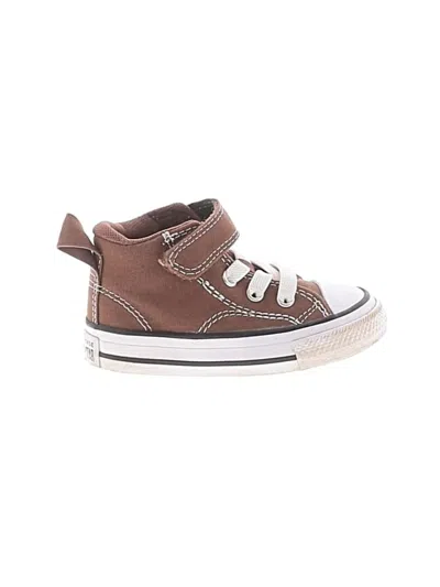 Pre-owned Converse Kids' Sneakers In Brown