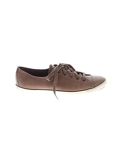 Pre-owned Converse Sneakers In Brown