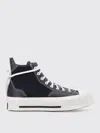 Converse Gender Inclusive Chuck 70 De Luxe Square Toe Platform High Top Sneaker In Schwarz