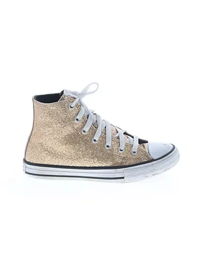 Pre-owned Converse Kids' Sneakers In Gold