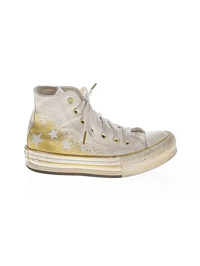 Pre-owned Converse Kids' Sneakers In Gold