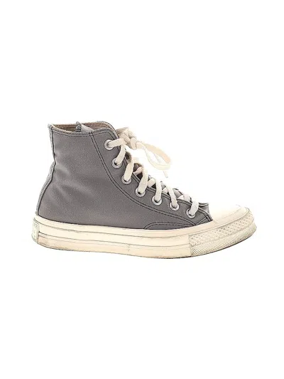 Pre-owned Converse Sneakers In Gray