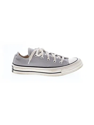 Pre-owned Converse Sneakers In Gray