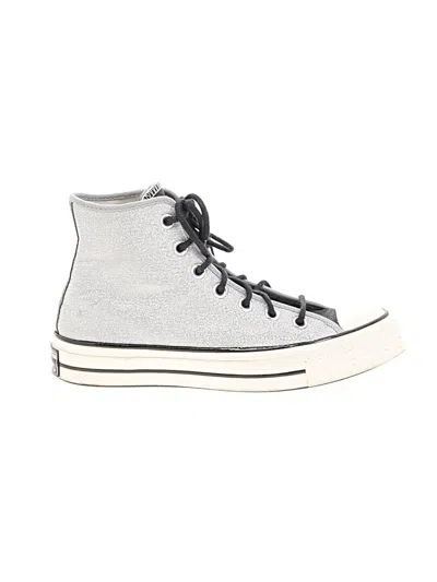 Pre-owned Converse Sneakers In Gray