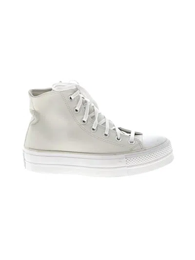 Pre-owned Converse Sneakers In Gray
